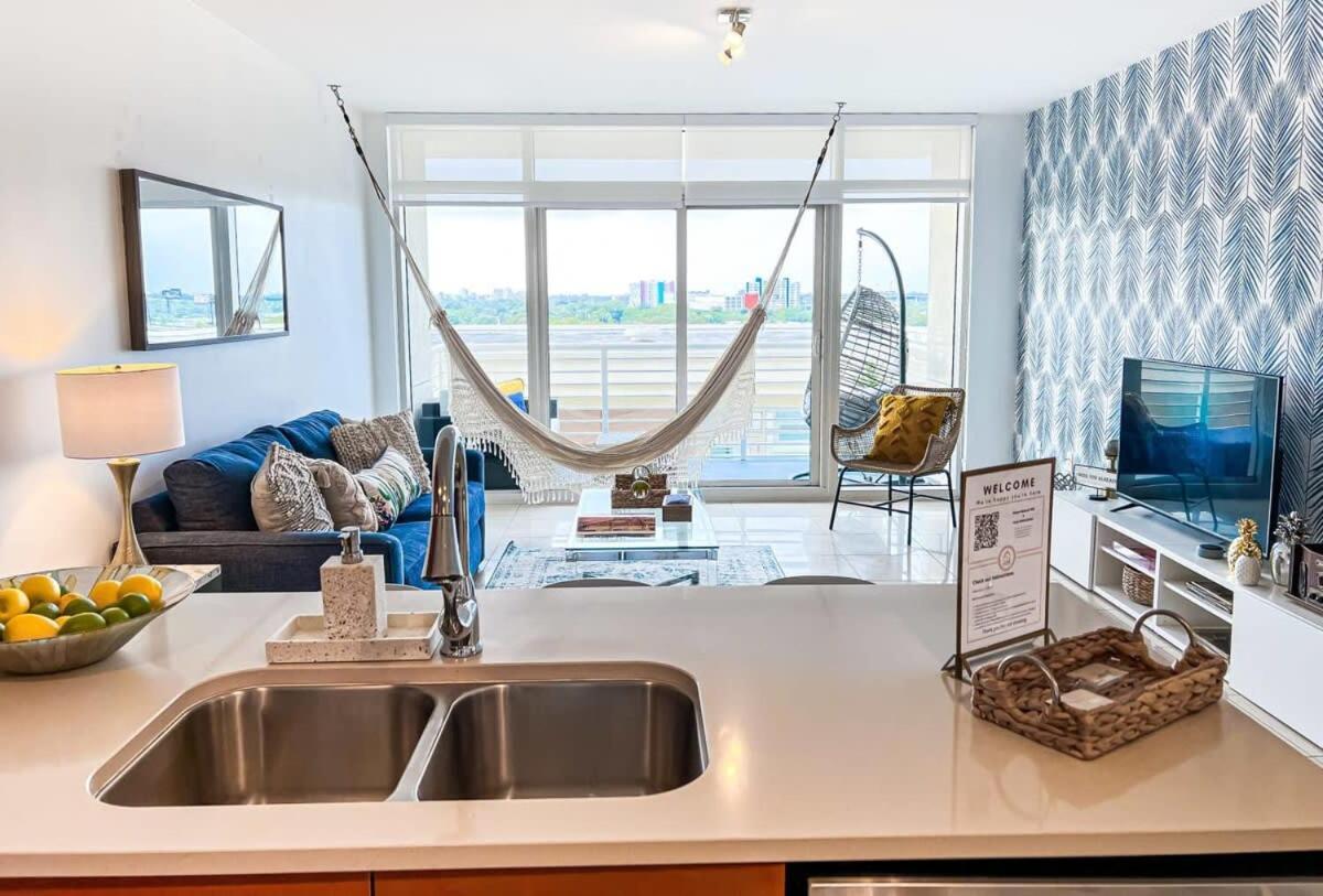 Palm Place Heart Of Miami With Parking Pool And Gym Экстерьер фото