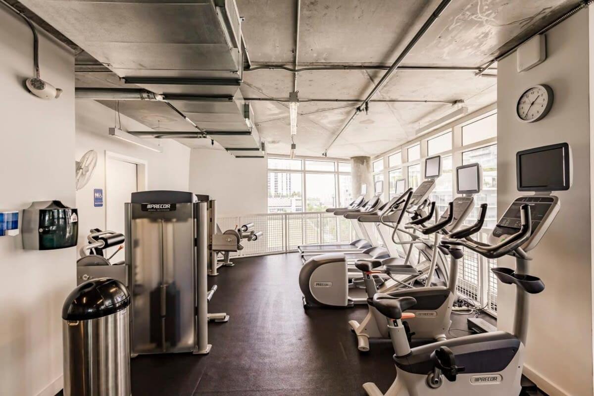 Palm Place Heart Of Miami With Parking Pool And Gym Экстерьер фото
